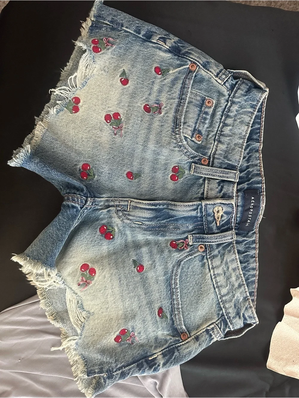 Aeropostale Light Blue Baggy Short Denim